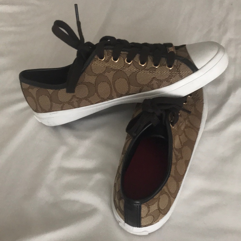 Coach Signature Sneakers | Size 8.5